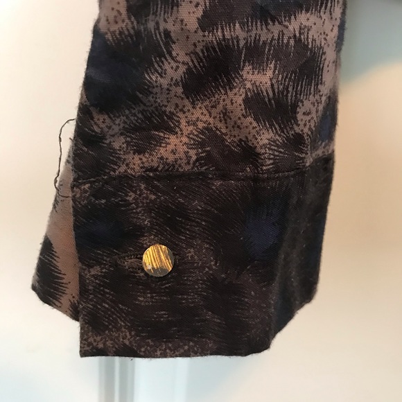 Animal Print Lapis Shirt - Picture 4 of 7